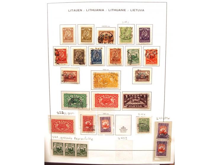 1918/2007, ungebrauchte, postfrische und gestempelte stark spezialisierte Sammlung ab Nr. 1-26, mit vielen ungezähnten und te