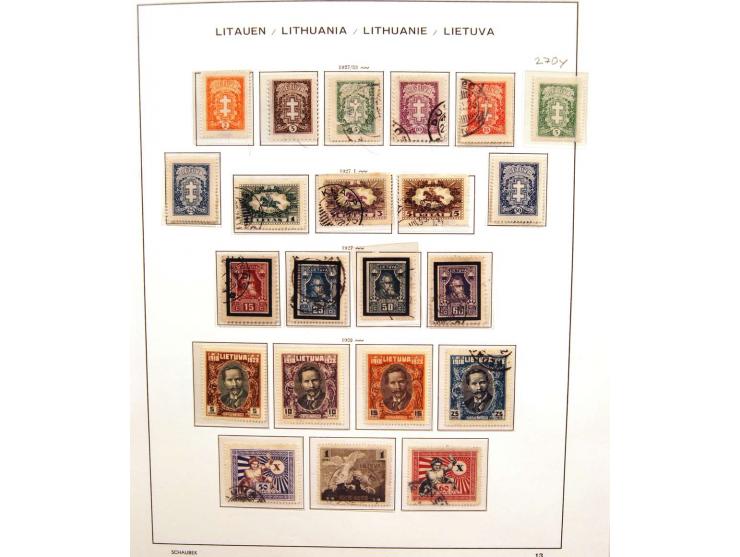 1918/2007, ungebrauchte, postfrische und gestempelte stark spezialisierte Sammlung ab Nr. 1-26, mit vielen ungezähnten und te