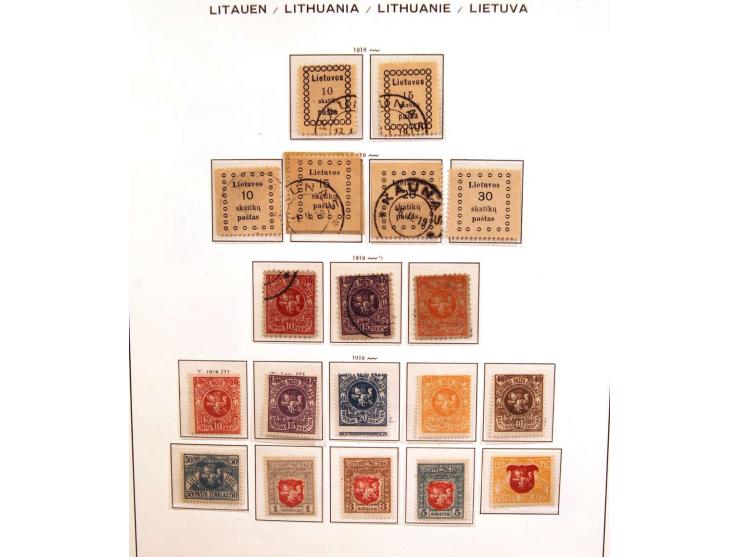 1918/2007, ungebrauchte, postfrische und gestempelte stark spezialisierte Sammlung ab Nr. 1-26, mit vielen ungezähnten und te