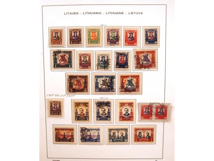 1918/2007, ungebrauchte, postfrische und gestempelte stark spezialisierte Sammlung ab Nr. 1-26, mit vielen ungezähnten und te