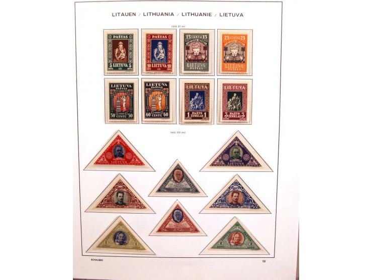 1918/2007, ungebrauchte, postfrische und gestempelte stark spezialisierte Sammlung ab Nr. 1-26, mit vielen ungezähnten und te
