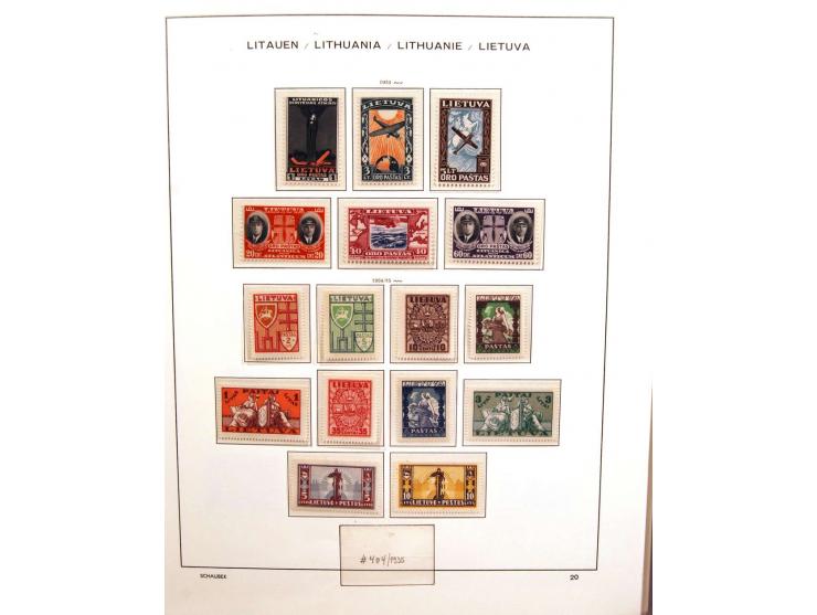 1918/2007, ungebrauchte, postfrische und gestempelte stark spezialisierte Sammlung ab Nr. 1-26, mit vielen ungezähnten und te