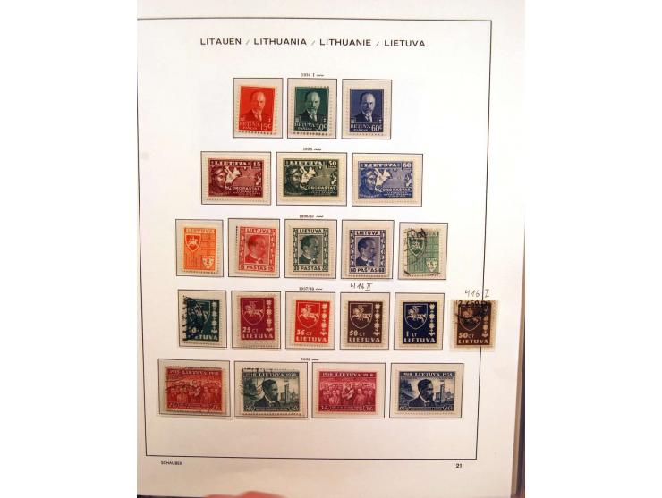 1918/2007, ungebrauchte, postfrische und gestempelte stark spezialisierte Sammlung ab Nr. 1-26, mit vielen ungezähnten und te