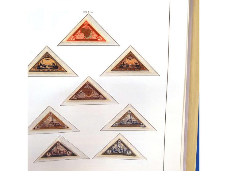 1918/2007, ungebrauchte, postfrische und gestempelte stark spezialisierte Sammlung ab Nr. 1-26, mit vielen ungezähnten und te