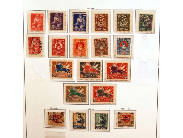 1918/2007, ungebrauchte, postfrische und gestempelte stark spezialisierte Sammlung ab Nr. 1-26, mit vielen ungezähnten und te