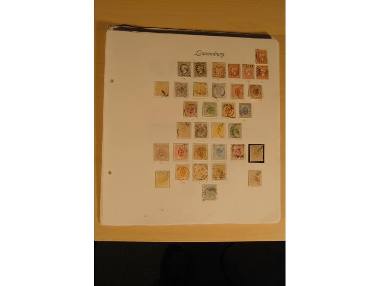 1852/1906, ungebrauchte und gestempelte Sammlung mit vielen besseren Werten, teils in Einheiten dabei u.a. Mi.-Nr. 1-2 (mehrf