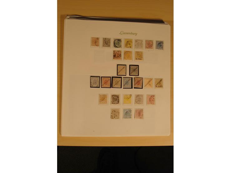 1852/1906, ungebrauchte und gestempelte Sammlung mit vielen besseren Werten, teils in Einheiten dabei u.a. Mi.-Nr. 1-2 (mehrf