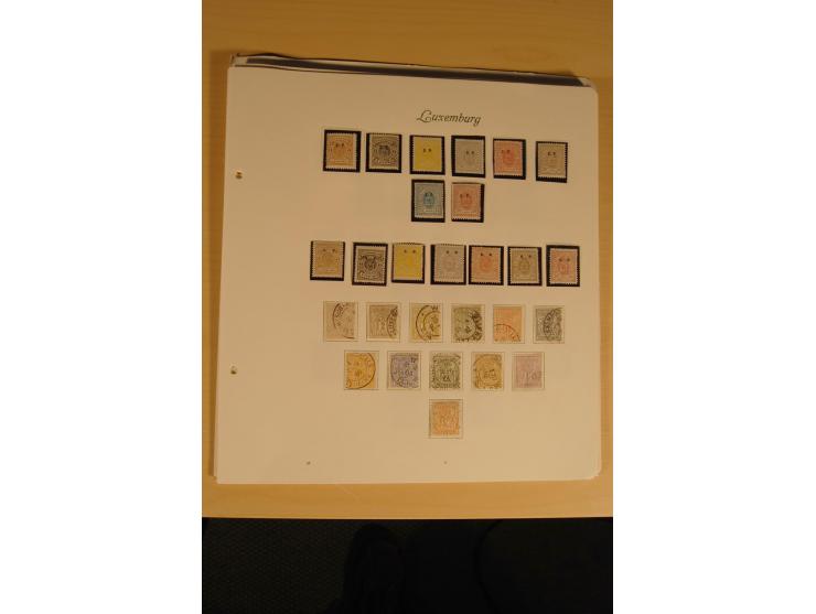 1852/1906, ungebrauchte und gestempelte Sammlung mit vielen besseren Werten, teils in Einheiten dabei u.a. Mi.-Nr. 1-2 (mehrf