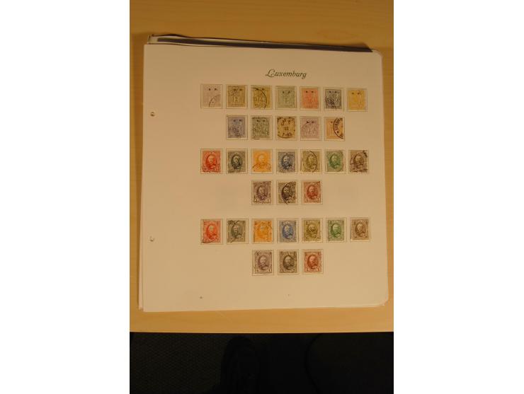 1852/1906, ungebrauchte und gestempelte Sammlung mit vielen besseren Werten, teils in Einheiten dabei u.a. Mi.-Nr. 1-2 (mehrf