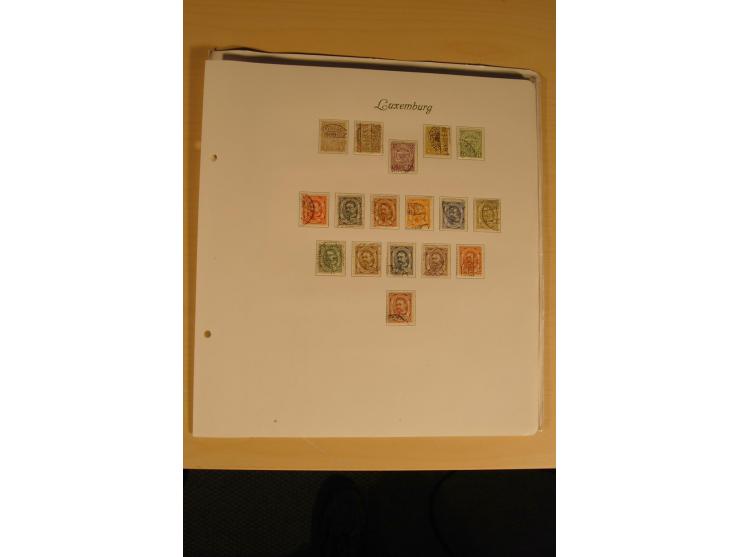 1852/1906, ungebrauchte und gestempelte Sammlung mit vielen besseren Werten, teils in Einheiten dabei u.a. Mi.-Nr. 1-2 (mehrf