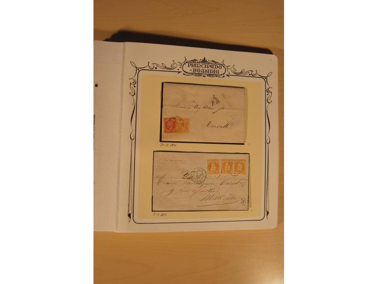 1864/69, reichhaltige ungebrauchte und gestempelte Sammlung, spezialisiert gesammelt mit Einheiten, Umdruckblock-Rekonstrukti