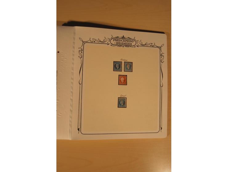 1864/69, reichhaltige ungebrauchte und gestempelte Sammlung, spezialisiert gesammelt mit Einheiten, Umdruckblock-Rekonstrukti