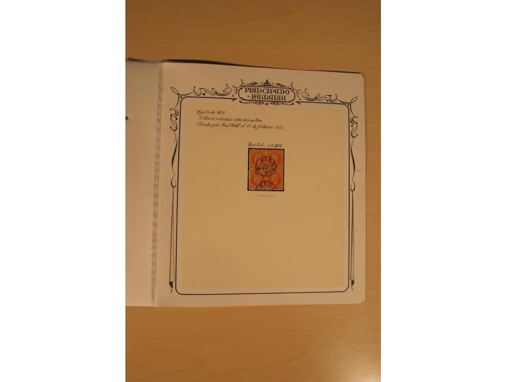 1864/69, reichhaltige ungebrauchte und gestempelte Sammlung, spezialisiert gesammelt mit Einheiten, Umdruckblock-Rekonstrukti