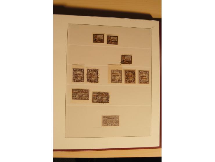 1857/1941, postfrische, ungebrauchte und gestempelte Sammlung, meist in beiden Erhaltungen und oft mehrfach gesammelt mit u.a