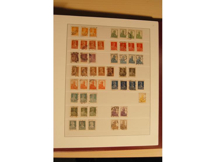 1857/1941, postfrische, ungebrauchte und gestempelte Sammlung, meist in beiden Erhaltungen und oft mehrfach gesammelt mit u.a