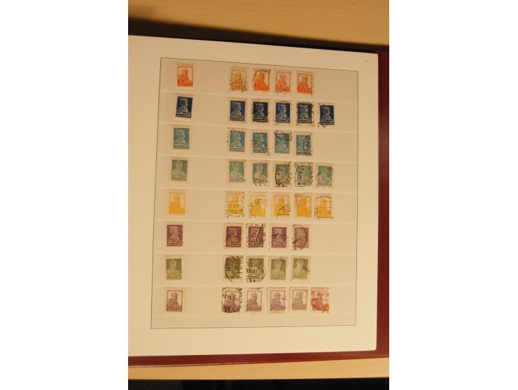 1857/1941, postfrische, ungebrauchte und gestempelte Sammlung, meist in beiden Erhaltungen und oft mehrfach gesammelt mit u.a