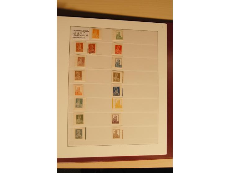 1857/1941, postfrische, ungebrauchte und gestempelte Sammlung, meist in beiden Erhaltungen und oft mehrfach gesammelt mit u.a