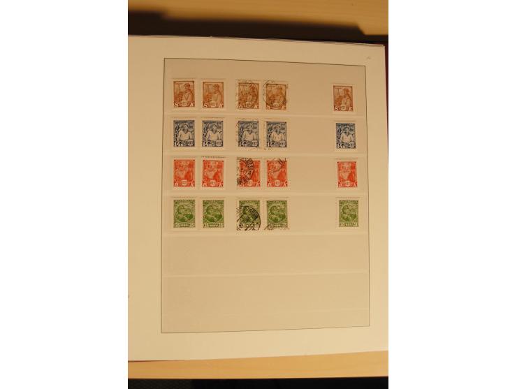 1857/1941, postfrische, ungebrauchte und gestempelte Sammlung, meist in beiden Erhaltungen und oft mehrfach gesammelt mit u.a