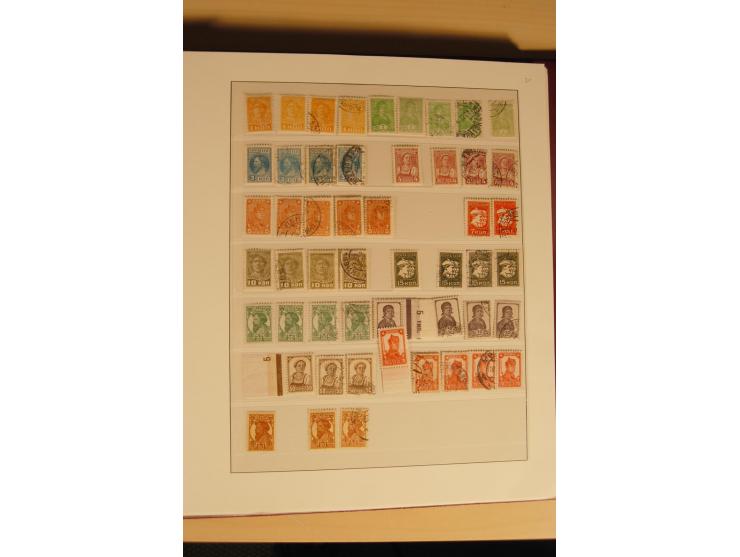 1857/1941, postfrische, ungebrauchte und gestempelte Sammlung, meist in beiden Erhaltungen und oft mehrfach gesammelt mit u.a
