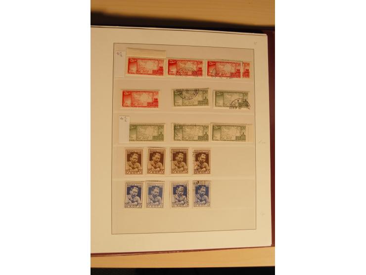 1857/1941, postfrische, ungebrauchte und gestempelte Sammlung, meist in beiden Erhaltungen und oft mehrfach gesammelt mit u.a