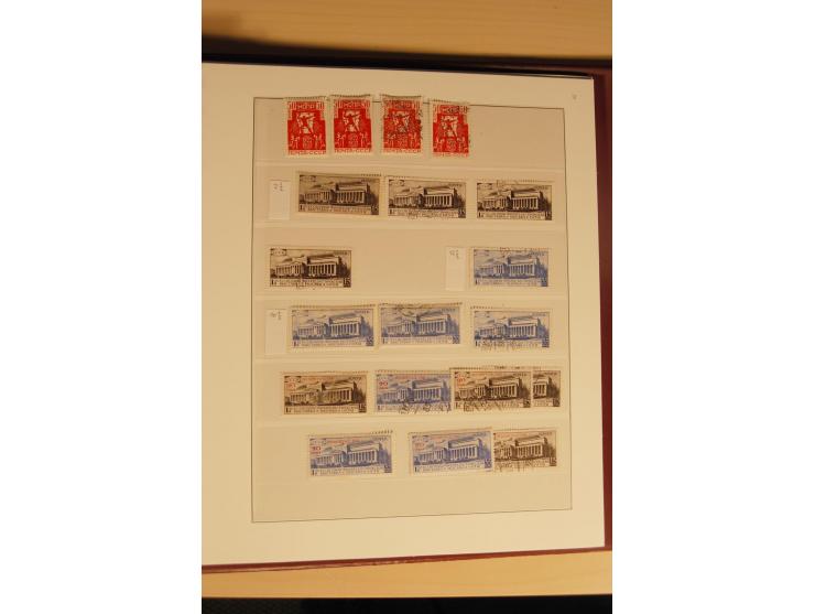 1857/1941, postfrische, ungebrauchte und gestempelte Sammlung, meist in beiden Erhaltungen und oft mehrfach gesammelt mit u.a