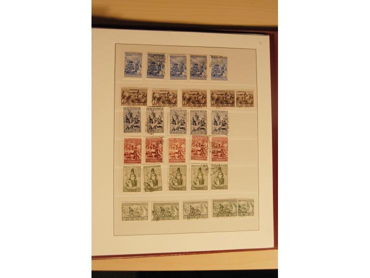 1857/1941, postfrische, ungebrauchte und gestempelte Sammlung, meist in beiden Erhaltungen und oft mehrfach gesammelt mit u.a