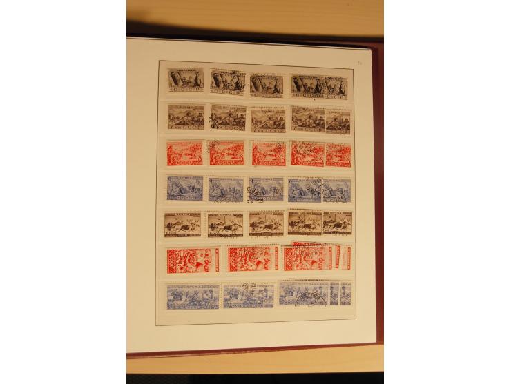 1857/1941, postfrische, ungebrauchte und gestempelte Sammlung, meist in beiden Erhaltungen und oft mehrfach gesammelt mit u.a