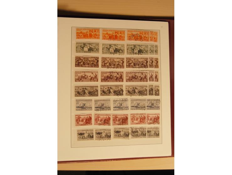 1857/1941, postfrische, ungebrauchte und gestempelte Sammlung, meist in beiden Erhaltungen und oft mehrfach gesammelt mit u.a