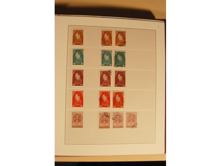 1857/1941, postfrische, ungebrauchte und gestempelte Sammlung, meist in beiden Erhaltungen und oft mehrfach gesammelt mit u.a