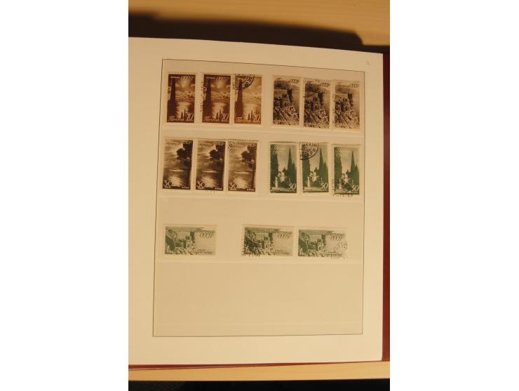 1857/1941, postfrische, ungebrauchte und gestempelte Sammlung, meist in beiden Erhaltungen und oft mehrfach gesammelt mit u.a