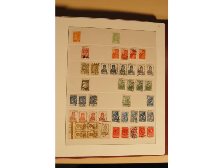 1857/1941, postfrische, ungebrauchte und gestempelte Sammlung, meist in beiden Erhaltungen und oft mehrfach gesammelt mit u.a