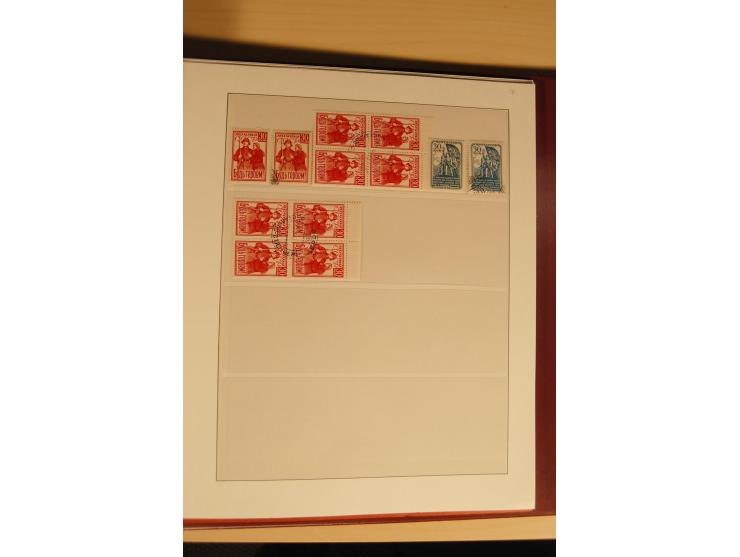 1857/1941, postfrische, ungebrauchte und gestempelte Sammlung, meist in beiden Erhaltungen und oft mehrfach gesammelt mit u.a