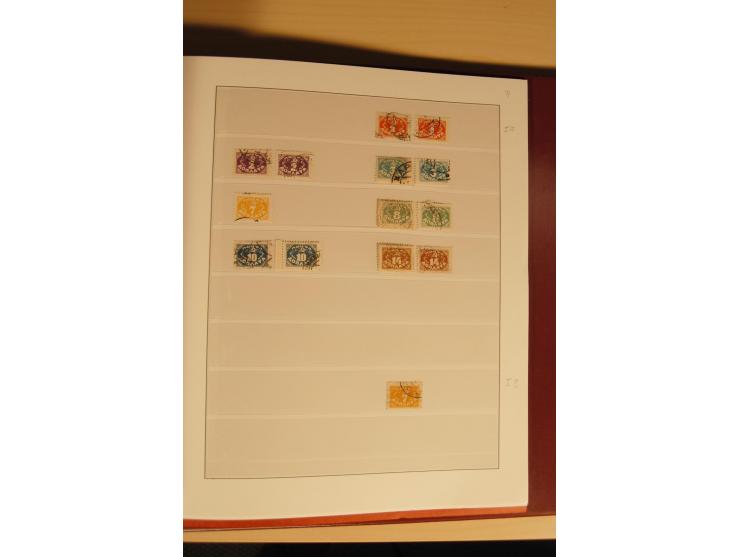 1857/1941, postfrische, ungebrauchte und gestempelte Sammlung, meist in beiden Erhaltungen und oft mehrfach gesammelt mit u.a