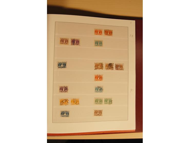 1857/1941, postfrische, ungebrauchte und gestempelte Sammlung, meist in beiden Erhaltungen und oft mehrfach gesammelt mit u.a