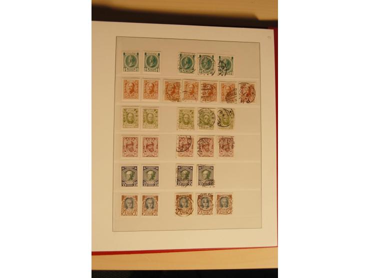1857/1941, postfrische, ungebrauchte und gestempelte Sammlung, meist in beiden Erhaltungen und oft mehrfach gesammelt mit u.a