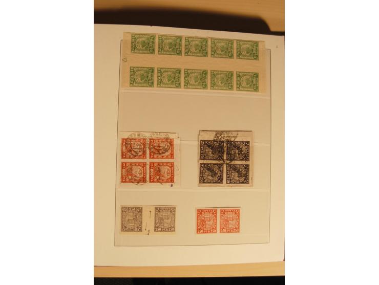 1857/1941, postfrische, ungebrauchte und gestempelte Sammlung, meist in beiden Erhaltungen und oft mehrfach gesammelt mit u.a