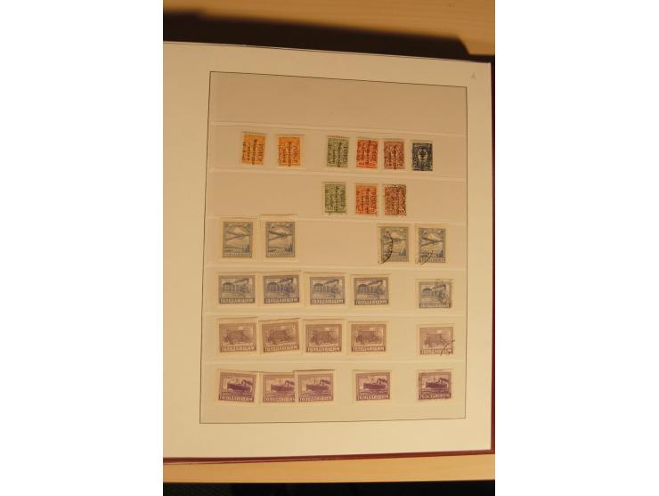1857/1941, postfrische, ungebrauchte und gestempelte Sammlung, meist in beiden Erhaltungen und oft mehrfach gesammelt mit u.a