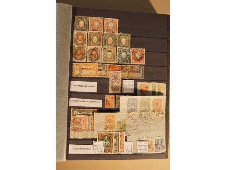1857/2008, postfrische, ungebrauchte und gestempelte umfangreiche Sammlung mit u.a. Mi.-Nr. 1, 3y, 4y, 38, 39, 168y, 527, Bl.