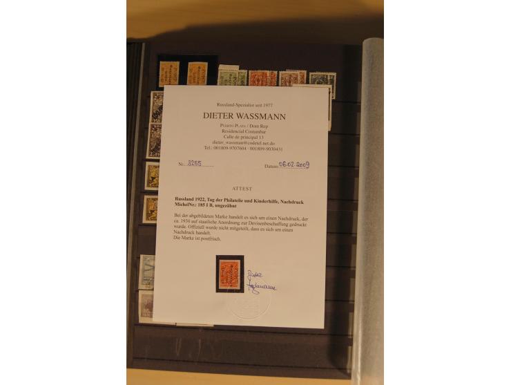 1857/2008, postfrische, ungebrauchte und gestempelte umfangreiche Sammlung mit u.a. Mi.-Nr. 1, 3y, 4y, 38, 39, 168y, 527, Bl.