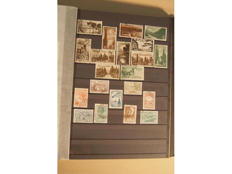 1857/2008, postfrische, ungebrauchte und gestempelte umfangreiche Sammlung mit u.a. Mi.-Nr. 1, 3y, 4y, 38, 39, 168y, 527, Bl.