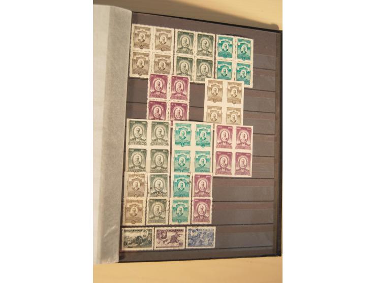1857/2008, postfrische, ungebrauchte und gestempelte umfangreiche Sammlung mit u.a. Mi.-Nr. 1, 3y, 4y, 38, 39, 168y, 527, Bl.