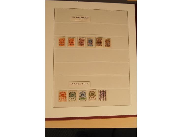 1862/1923, ungebrauchte und gestempelte Sammlung mit Armeeposten, Lokalausgaben, Wenden, Post auf Kreta, Post in China etc., 