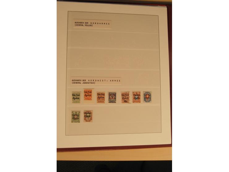 1862/1923, ungebrauchte und gestempelte Sammlung mit Armeeposten, Lokalausgaben, Wenden, Post auf Kreta, Post in China etc., 