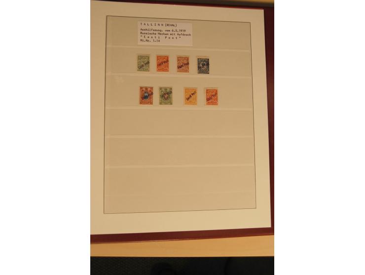 1862/1923, ungebrauchte und gestempelte Sammlung mit Armeeposten, Lokalausgaben, Wenden, Post auf Kreta, Post in China etc., 