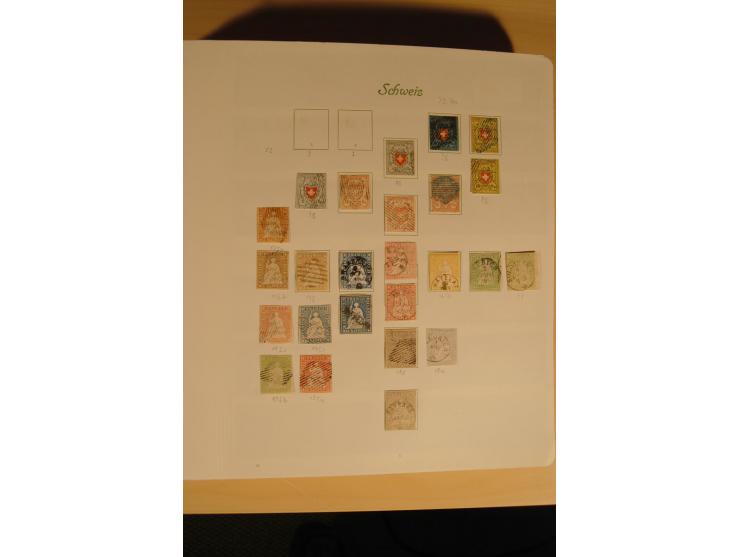 1850/1976, fast ausschließlich gestempelte und in den Hauptnummern nahezu kpl. Sammlung mit guten Strubelis und zusätzlich 20