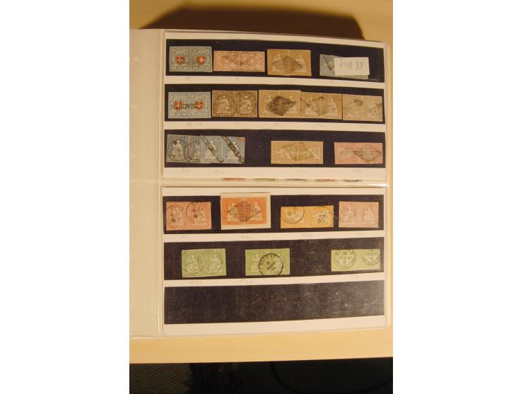 1850/1976, fast ausschließlich gestempelte und in den Hauptnummern nahezu kpl. Sammlung mit guten Strubelis und zusätzlich 20