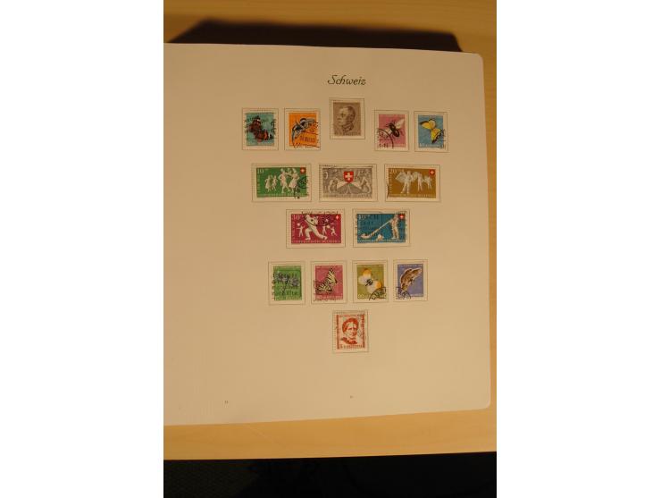 1850/1976, fast ausschließlich gestempelte und in den Hauptnummern nahezu kpl. Sammlung mit guten Strubelis und zusätzlich 20