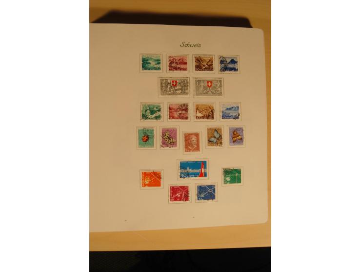 1850/1976, fast ausschließlich gestempelte und in den Hauptnummern nahezu kpl. Sammlung mit guten Strubelis und zusätzlich 20
