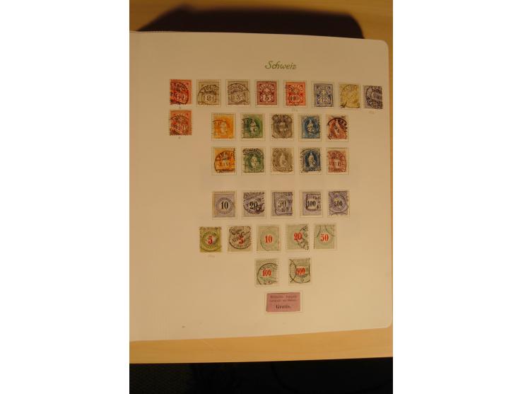 1850/1976, fast ausschließlich gestempelte und in den Hauptnummern nahezu kpl. Sammlung mit guten Strubelis und zusätzlich 20