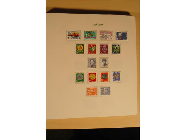 1850/1976, fast ausschließlich gestempelte und in den Hauptnummern nahezu kpl. Sammlung mit guten Strubelis und zusätzlich 20